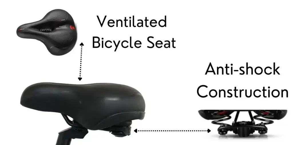 Ventilated e-bicycle seat - vidu.webp